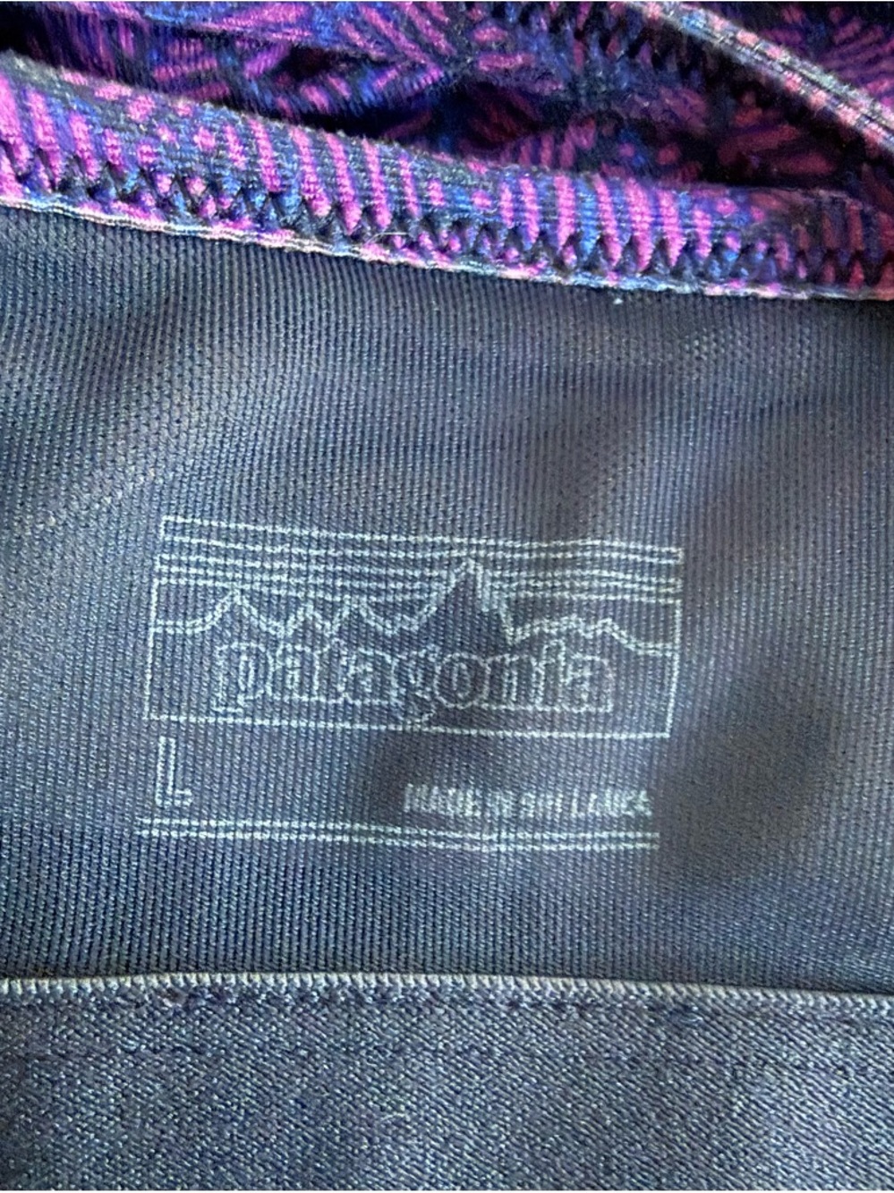 Patagonia Women’s Purple Spaghetti Strap Tank Top! Large! - Picture 7 of 7